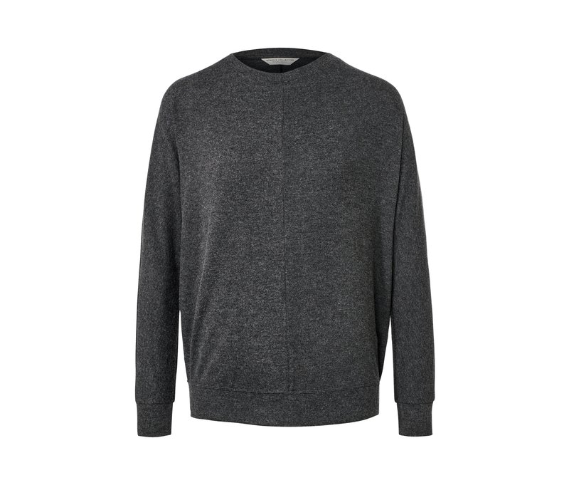 Tchibo - Fledermausshirt - Damen - Gr. M - dunkelgrau