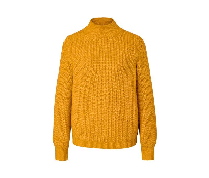 Tchibo - Grobstrickpullover - Damen - Gr. XL - senfgelb
