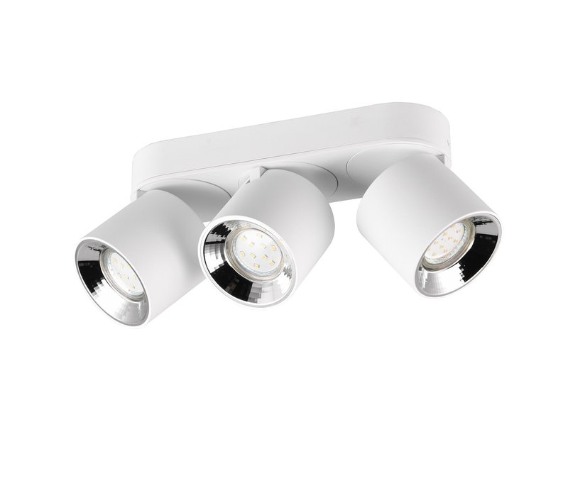 Trio Deckenleuchte »Guyana« - 27x8x12cm - weiß - Metall