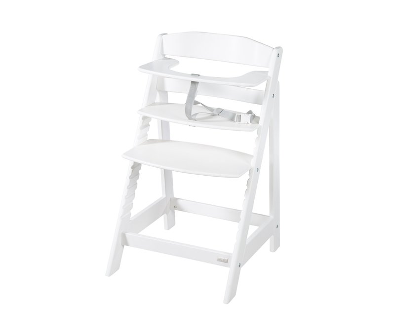 roba Treppenhochstuhl »Sit Up Flex« - 44,5x54x80cm - weiß - Holz