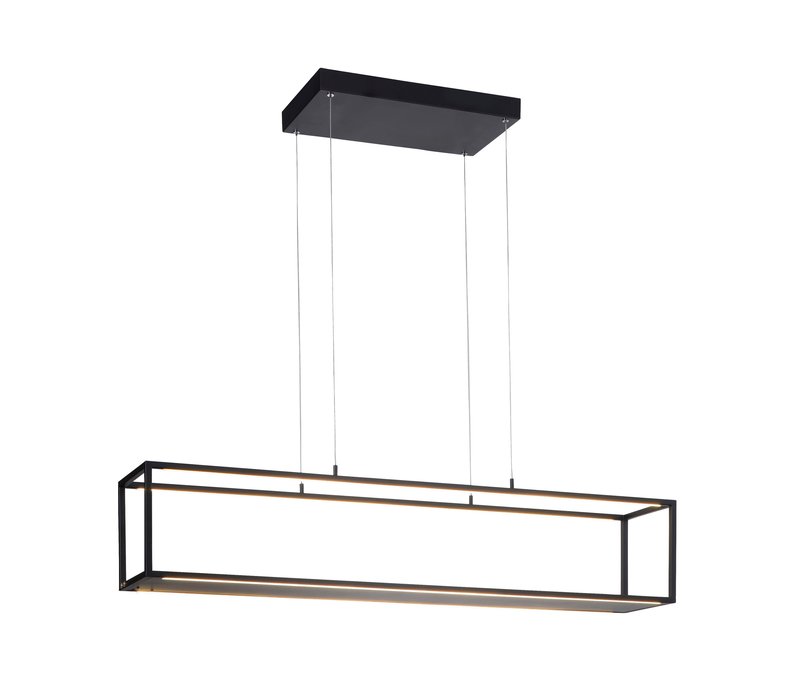 Paul Neuhaus LED-Pendelleuchte »Contura« - 105x20x120cm - schwarz - Eisen