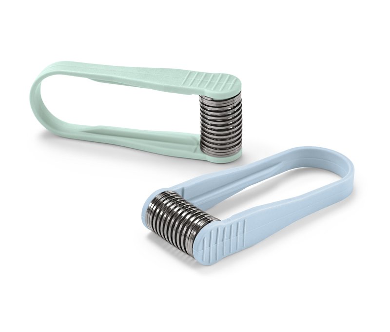 Tchibo - 2 manuelle Mini-Gesichtshaarentferner - hellblau