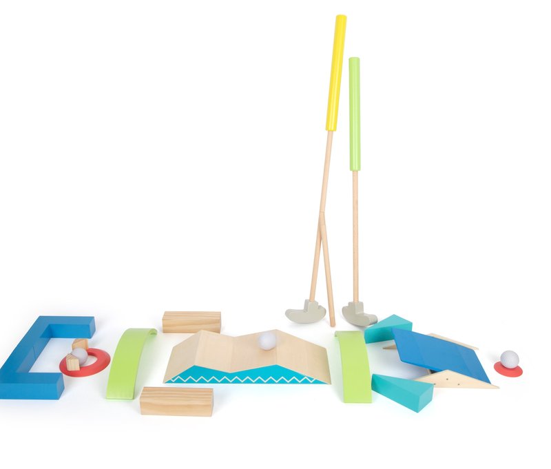 small foot Minigolf-Set »Active« - braun