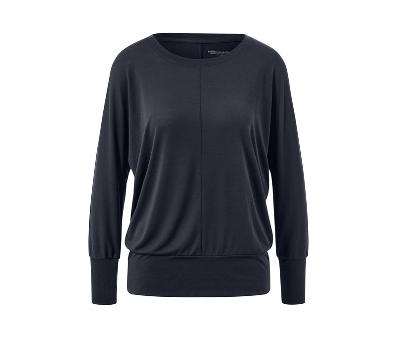 Tchibo - Sport-und-Yogashirt - Damen - Gr. XS - dunkelblau