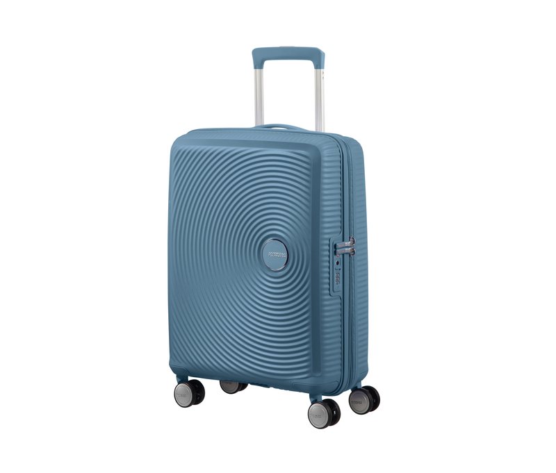 American Tourister Hartschalen-Koffer »Soundbox« Spinner - blau