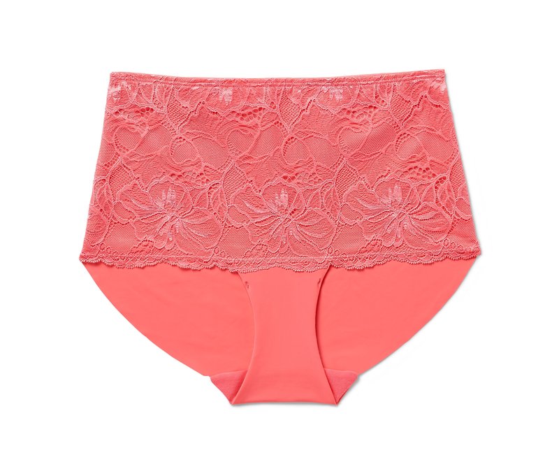 Tchibo - Highwaist-Panty - Damen - Gr. L - orange