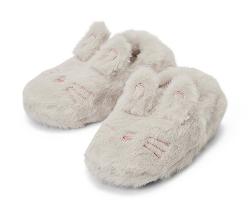 Tchibo - Kinder-Hausschuhe - Gr. 24-25 - beige