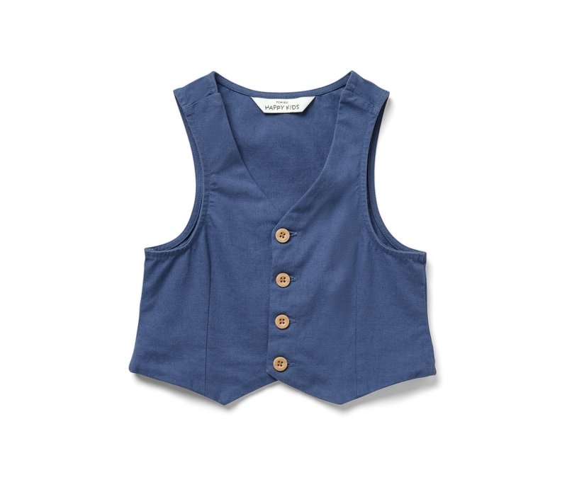 Tchibo - Kinder-Weste - Jungen - Gr. 158/164 - blau