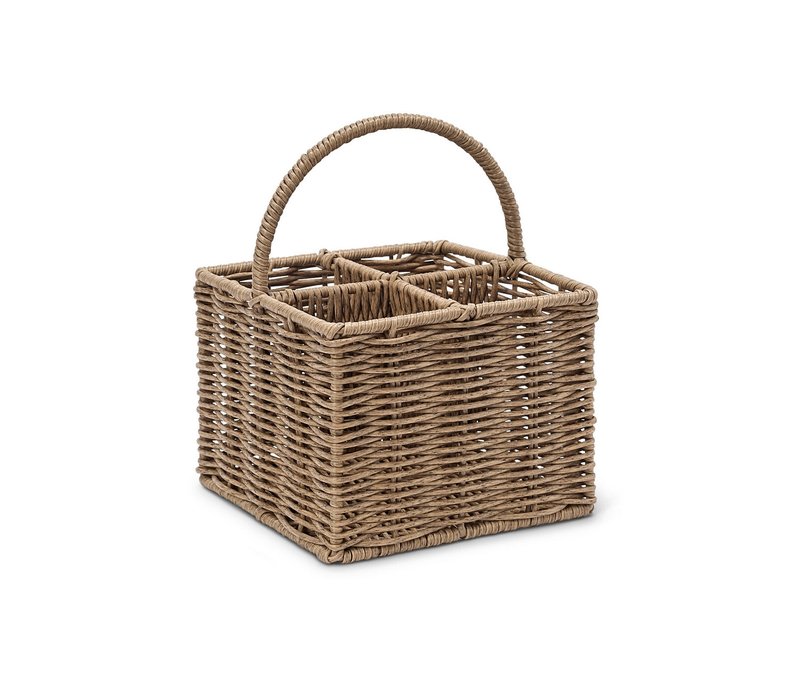 Tchibo - Besteckkorb - hellbraun