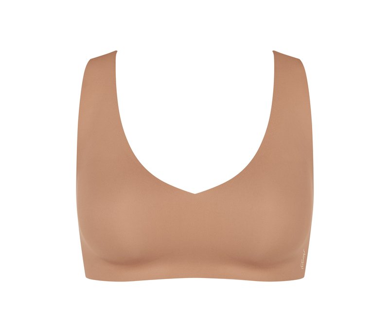 sloggi Zero Feel 2.0 Bralette - Damen - Gr. M - braun