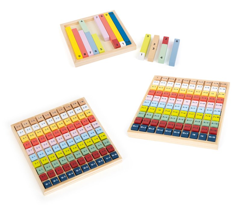 small foot Rechen-Set »Educate« - mehrfarbig