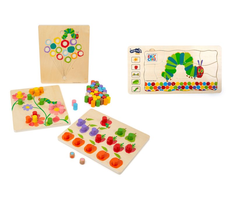 small foot Spiel-Set »Raupe Nimmersatt« - mehrfarbig