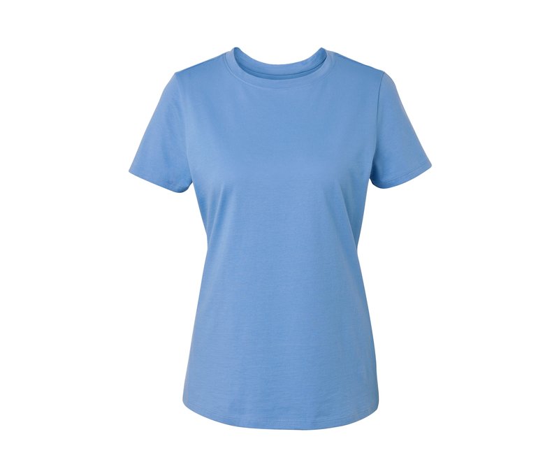 Tchibo - Basic T-Shirt - Damen - Gr. XL - hellblau