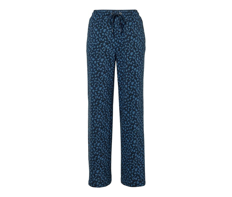 Tchibo - Bedruckte Sweathose - Damen - Gr. XXL - dunkelblau/print