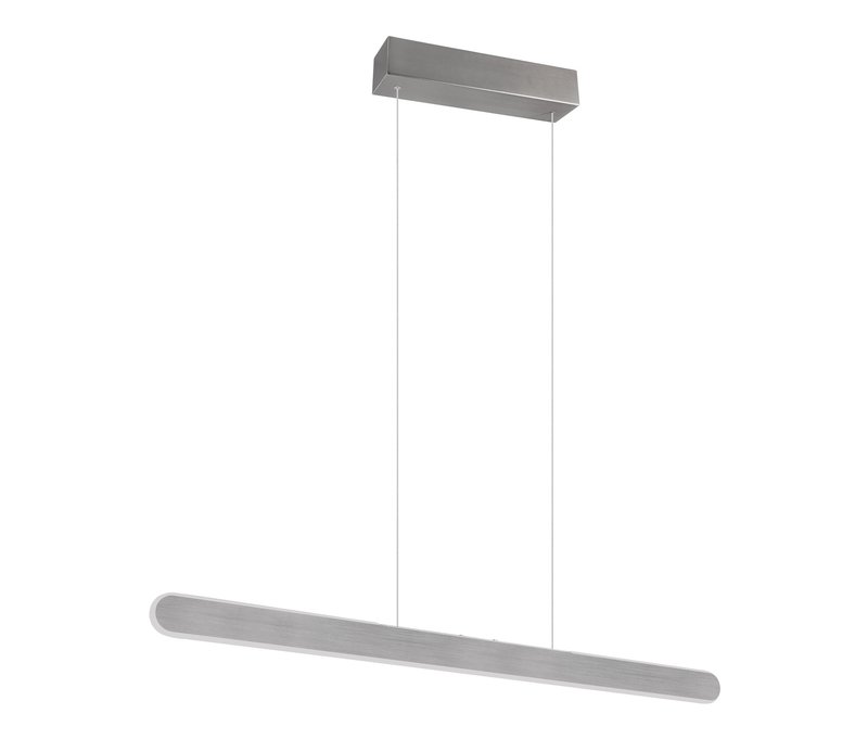 Trio LED-Pendelleuchte »Helios« - 100x8x60cm - silber - Aluminium