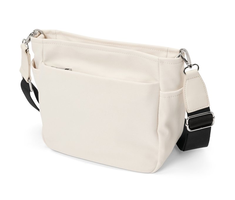 Tchibo - Canvas-Umhängetasche - creme