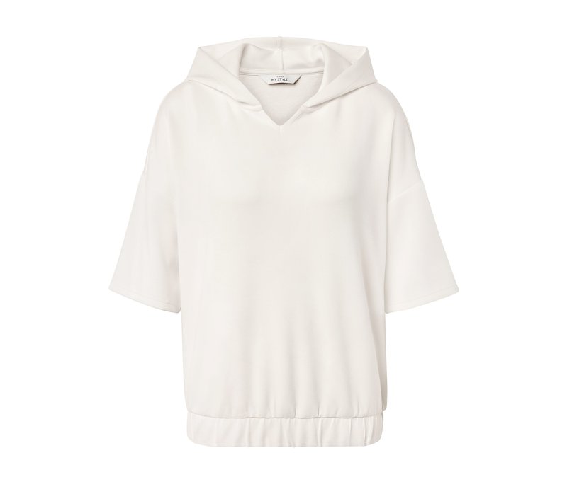 Tchibo - Hoodie aus Modal-Mix - Damen - Gr. XL - creme