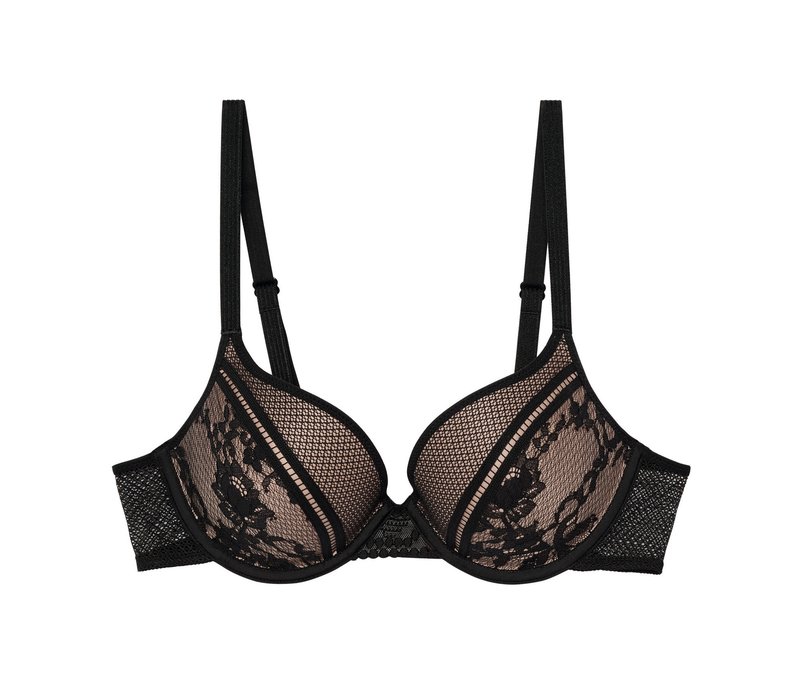 Passionata Push-Up-BH »Olivia« - Damen - Gr. 80B - schwarz