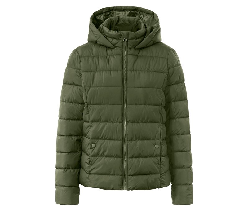 Tchibo - Steppjacke - Damen - Gr. 36 - dunkelgrün