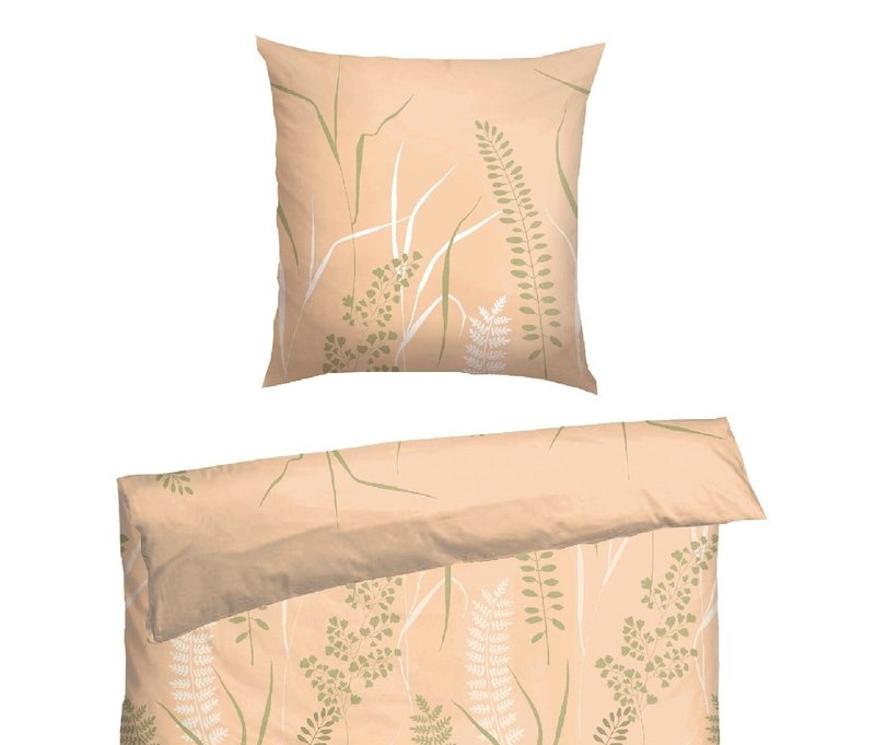 Schiesser Renforcé-Bettwäscheset »Annic« - braun