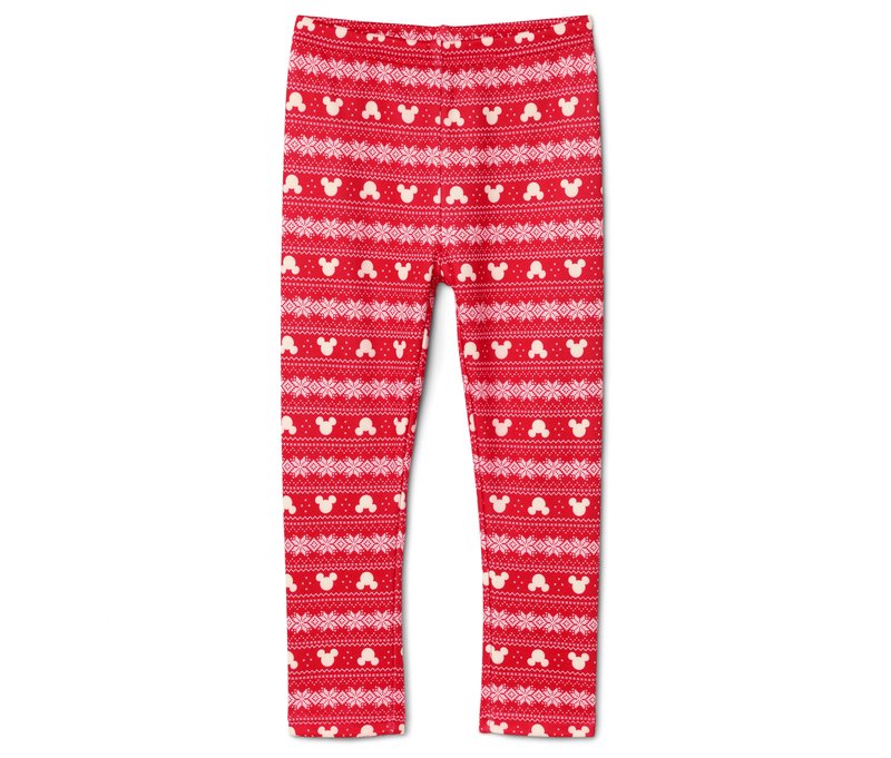 Tchibo - Kinder-Thermo-Leggings »Mickey Mouse« - Mädchen - Gr. 98/104 - weiß