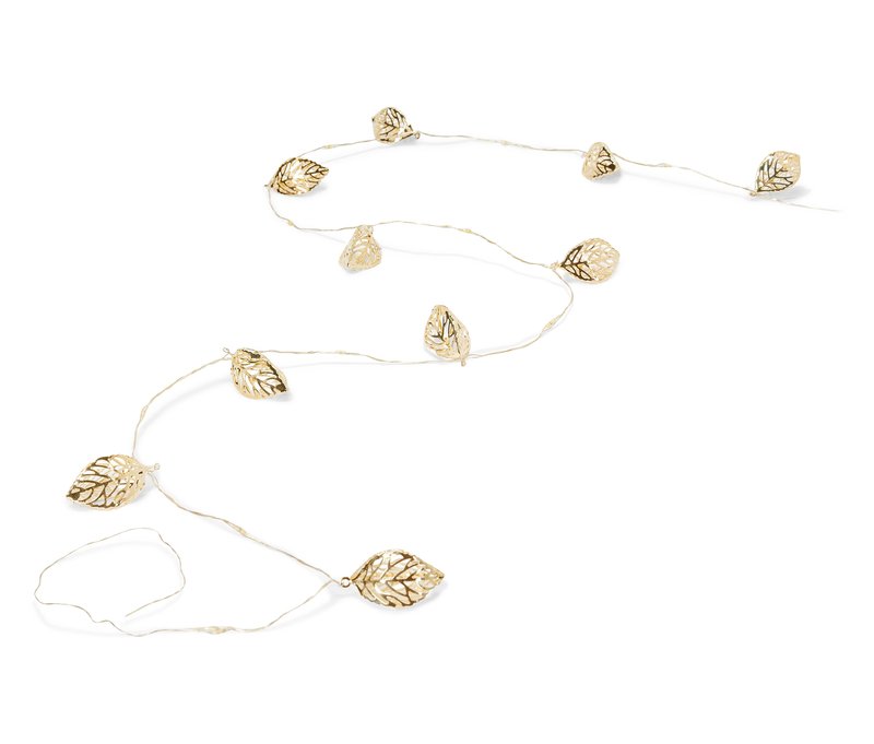 Tchibo - LED-Lichterkette »Blätter« - silber