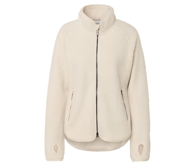 Tchibo - Teddyfleece-Jacke - Damen - Gr. XS - creme