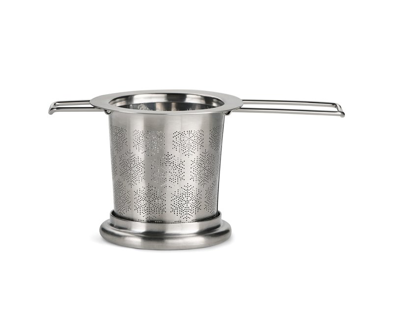 Tchibo - Teesieb im Schneeflocken-Design - silber