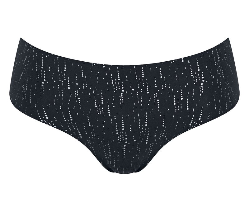 sloggi Zero Feel 2.0 Festive Hipster - Damen - Gr. L - schwarz