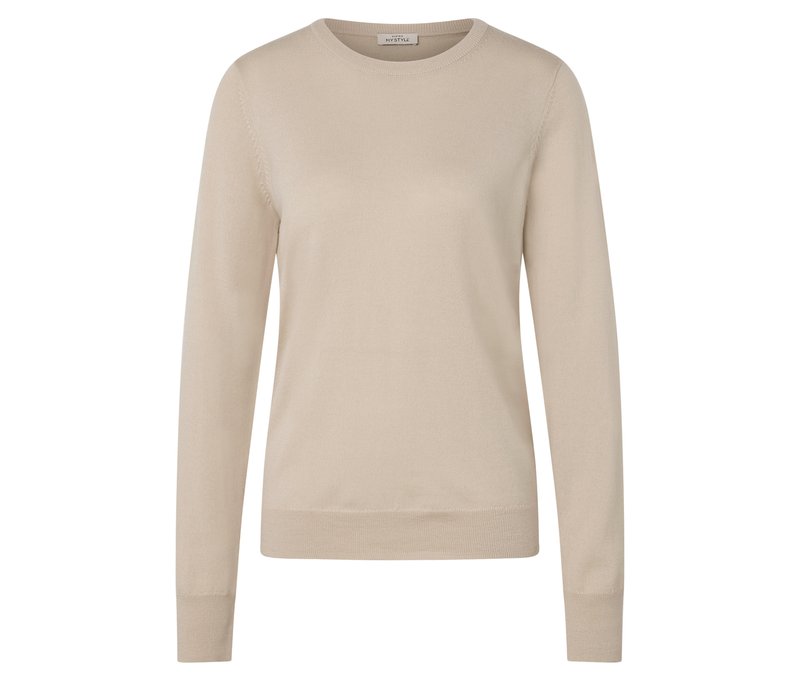 Tchibo - Merino-Feinstrickpullover - Damen - Gr. M - creme