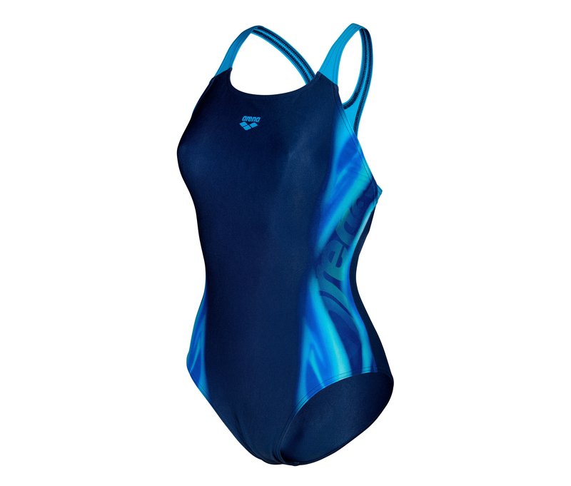 arena Performance Damen Badeanzug Two Sides Swim Pro Back - Damen - Gr. 44 - dunkelblau