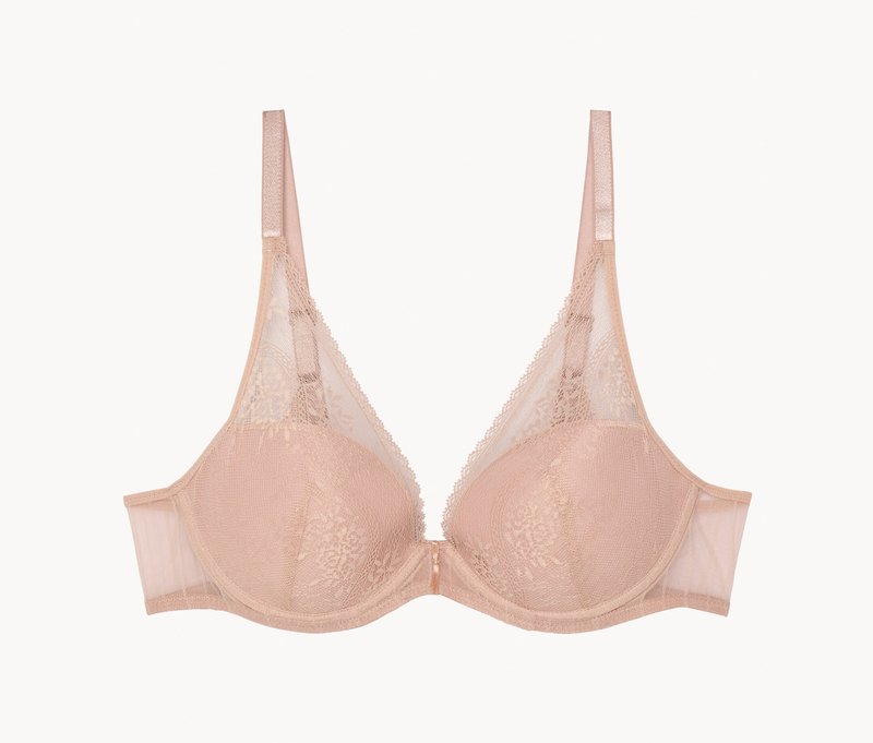 Passionata Plunge-BH »Maddie« - Damen - Gr. 80F - pink