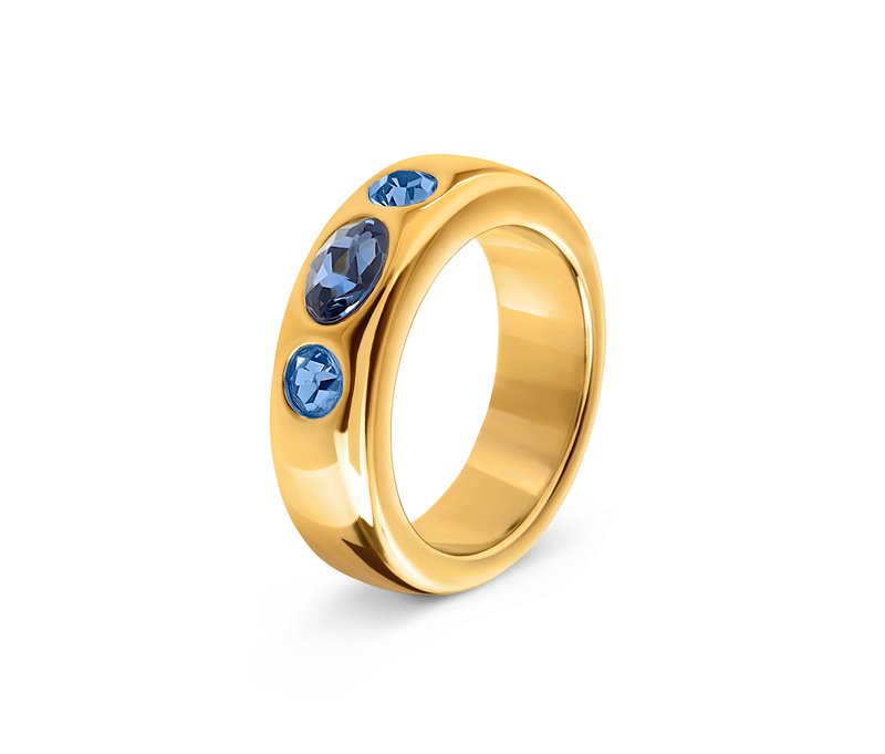 Tchibo - Ring »Iconic« - Damen - Gr. 18 - blau