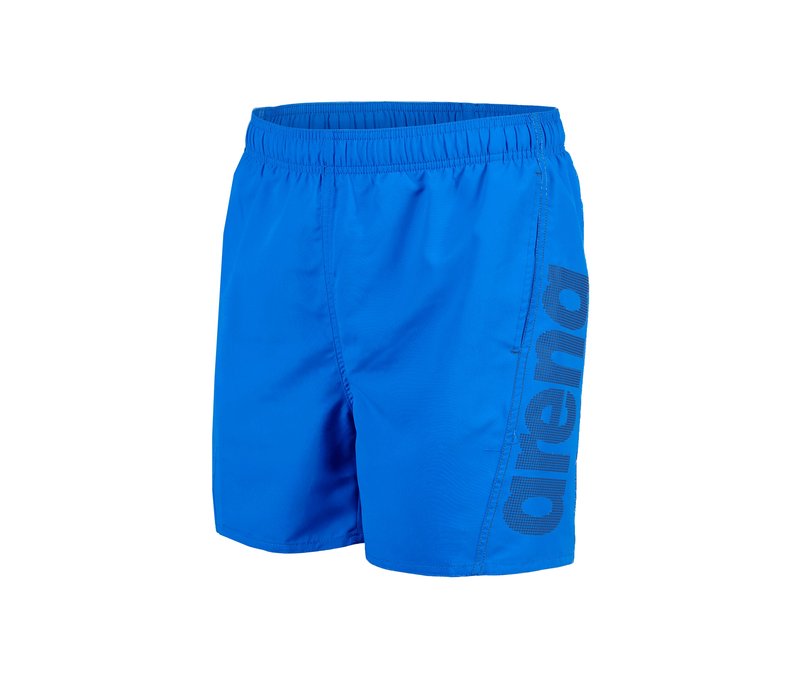 arena Badeshorts Fundamentals Logo - Herren - Gr. S - blau
