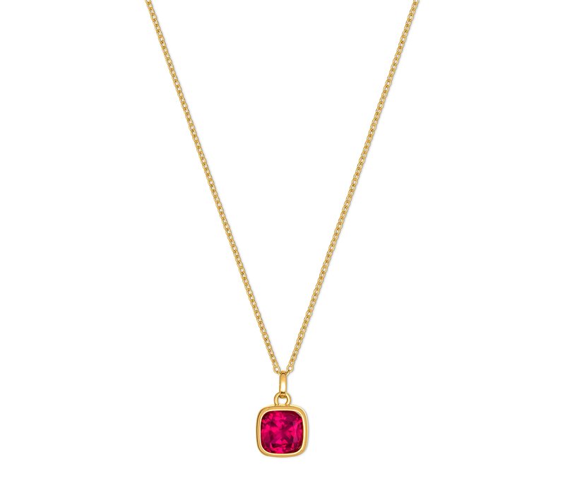 Tchibo - 925 Silber Kette »Fuchsia« - pink