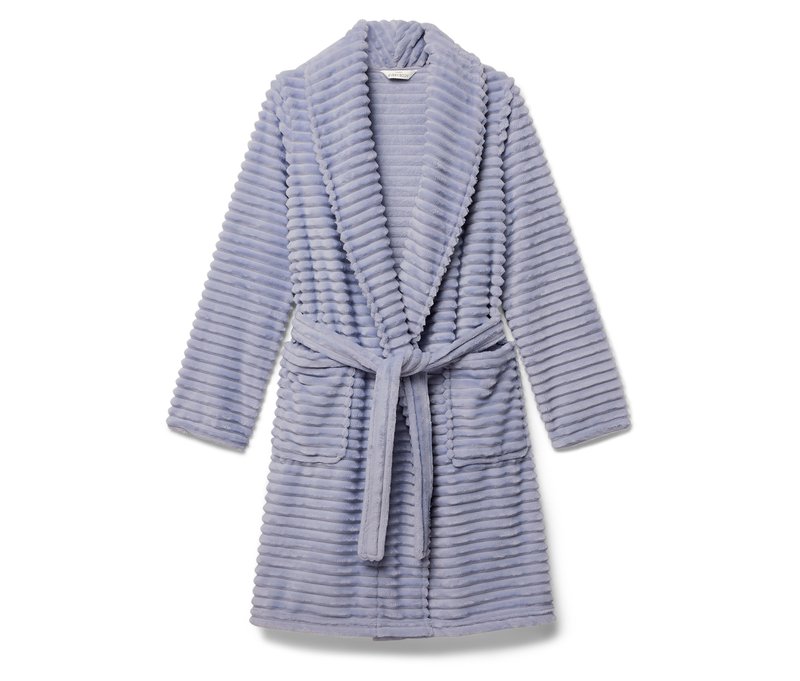 Tchibo - Kuschelmantel - Damen - Gr. S - lila