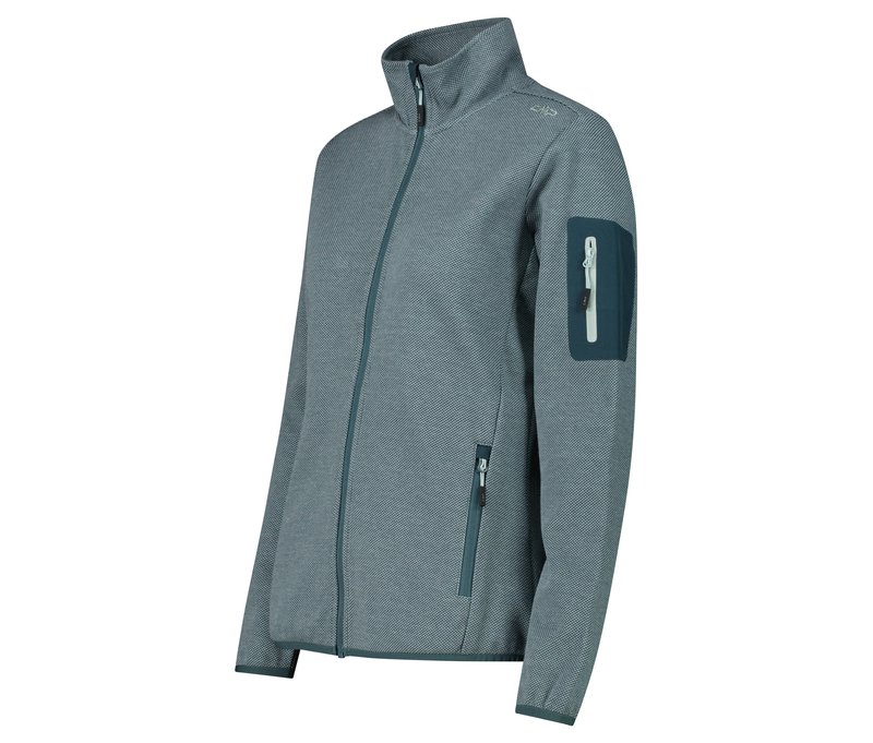 CMP Damen-Knit-Tech-Fleece - Damen - Gr. 44 - grün