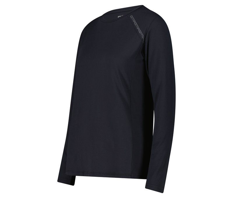 CMP Damen-Langarm-Shirt - Damen - Gr. 42 - anthrazit
