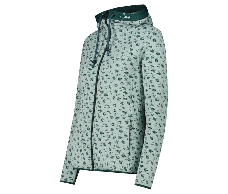 CMP Damen-Jacke - Damen - Gr. 46 - grün/print