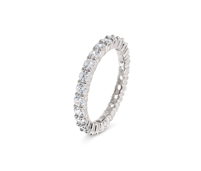 Tchibo - 925 Silber Ring »Memory« - Damen - Gr. 19 - silber
