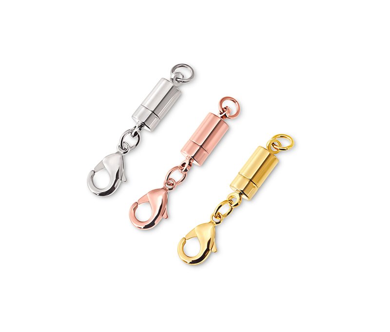 Tchibo - Magnetverschluss-Set - silber