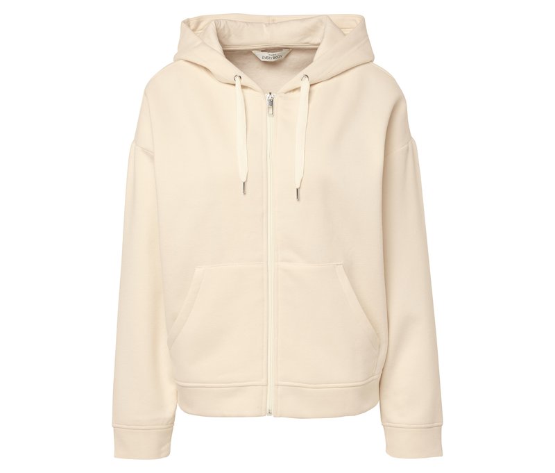 Tchibo - Lounge-Jacke - Damen - Gr. M - creme