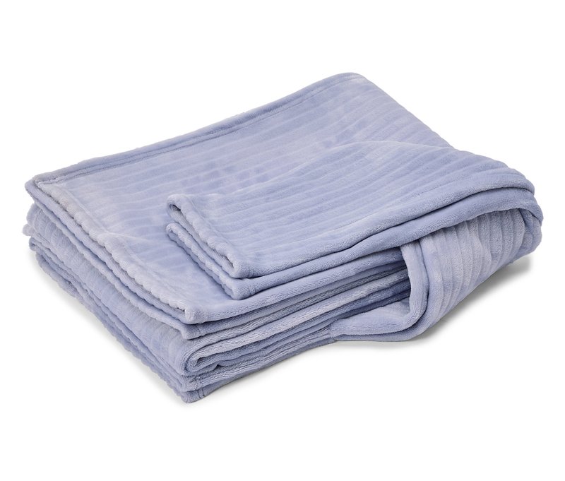 Tchibo - Kuscheldecke mit integrierten Ärmeln - lila