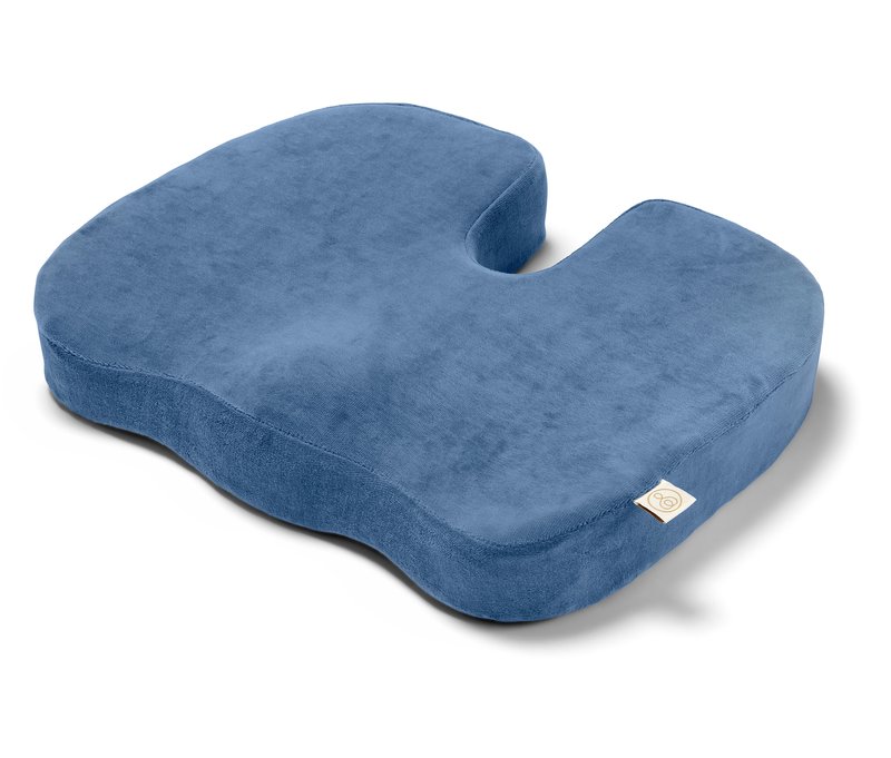 Tchibo - Memory-Foam-Sitzkissen - blau