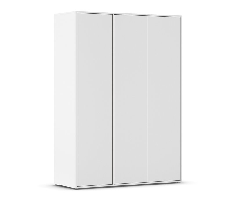 rauch Kleiderschrank »Nabilia« - 140x53x194cm - weiß - Holz / Holz