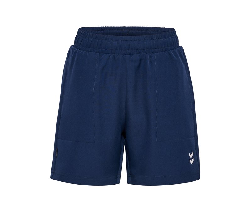 Hummel Hmljr Pulse Workout Shorts - Herren - Gr. 146 - blau