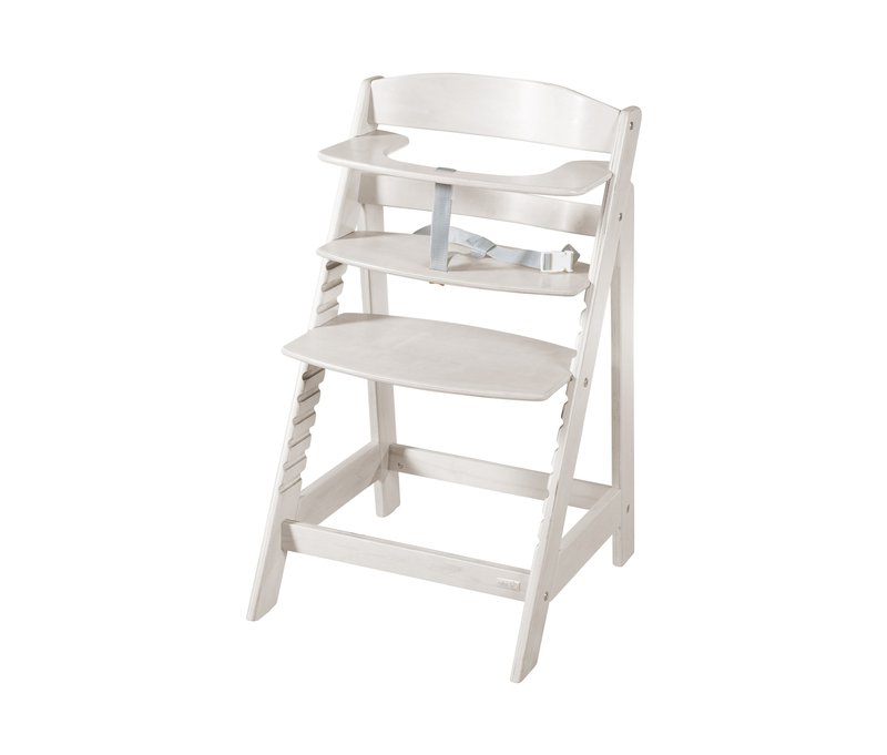 roba Babyhochstuhl »Sit Up Flex« - 44,5x54x80cm - grau - Holz / Holz