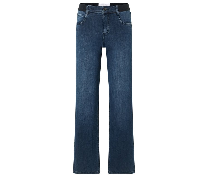 Angels Jeans »Lara Sporty« Wide Leg - Damen - Gr. 42 - blau