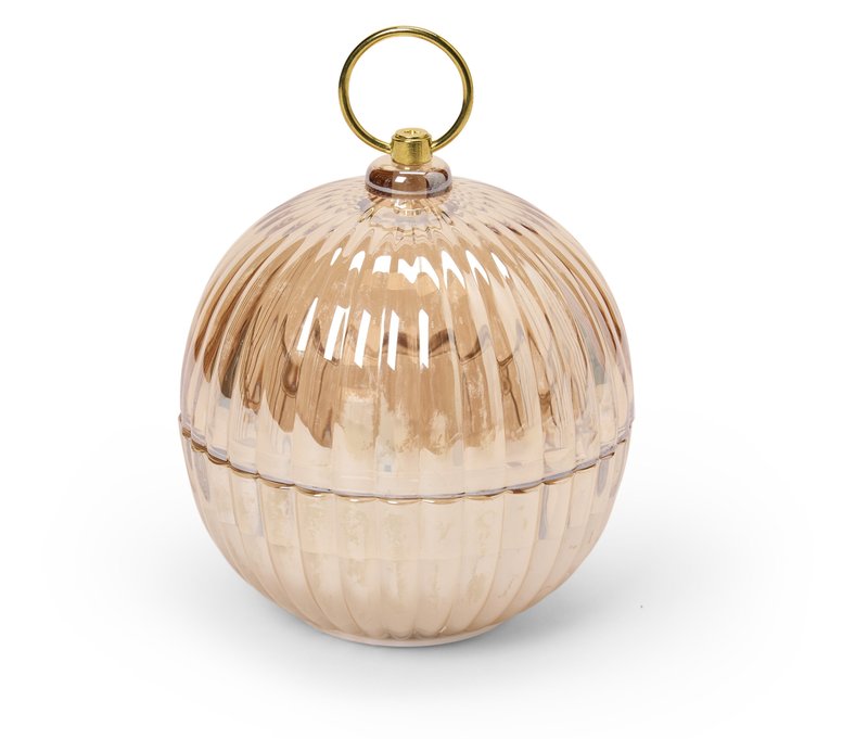 Tchibo - LED-Glas-Christbaumkugel - creme