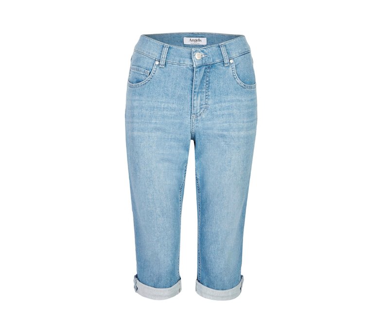 Angels Jeans »Capri Turn-Up« - Damen - Gr. 46 - blau